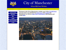 Tablet Screenshot of cityofmanchester.com